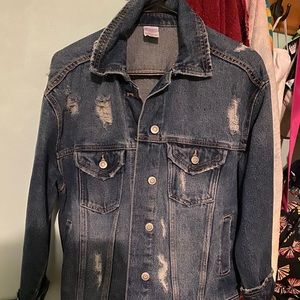 oversized jean jacket